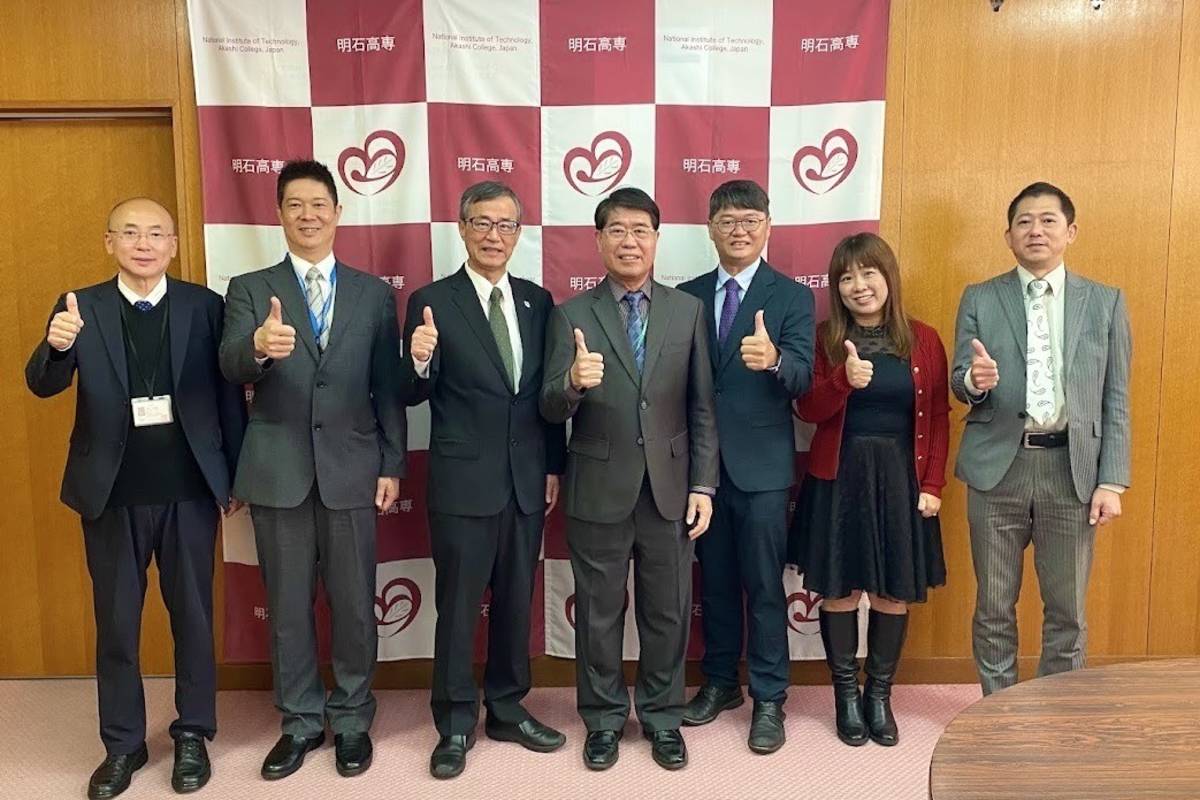 雄工、日本明石工業高專簽署MOU 強化師生國際交流