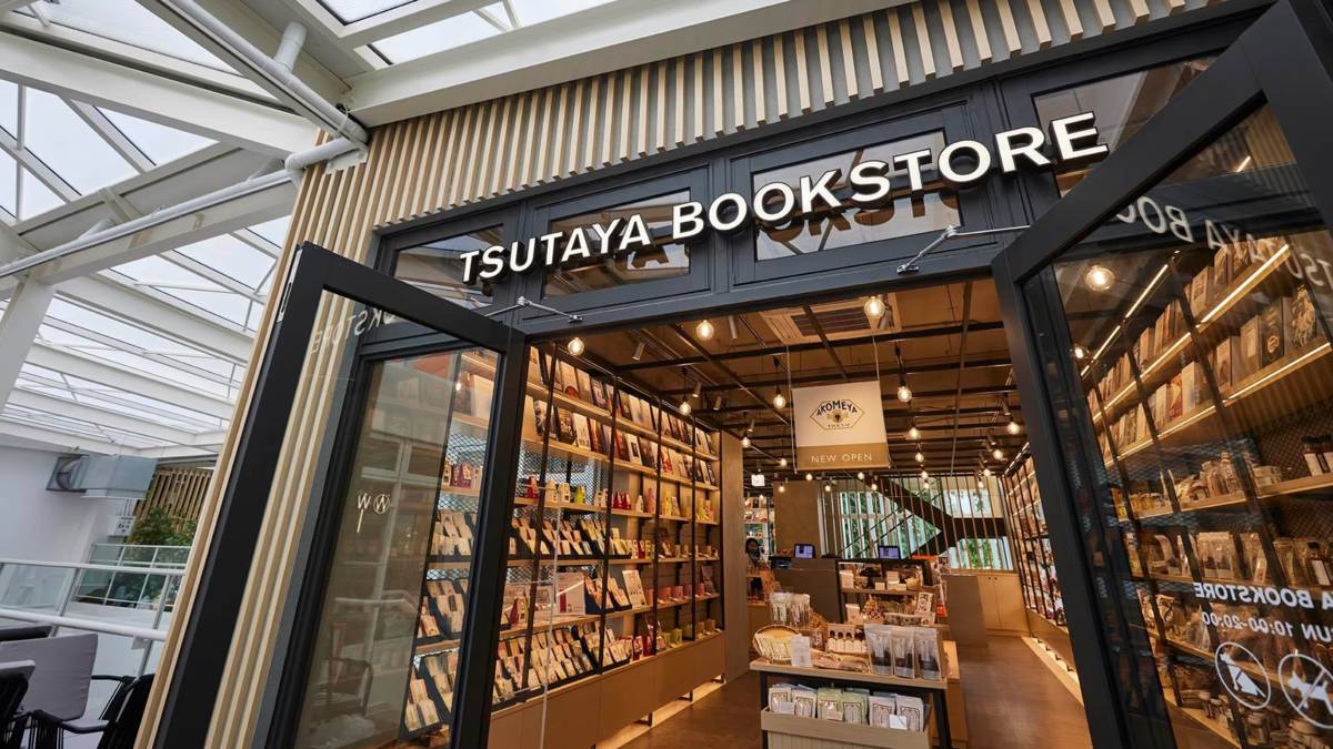 臺灣蔦屋旗下品牌的TSUTAYA BOOKSTORE日月町店也進駐商場(圖片來源：Ray Hung提供)