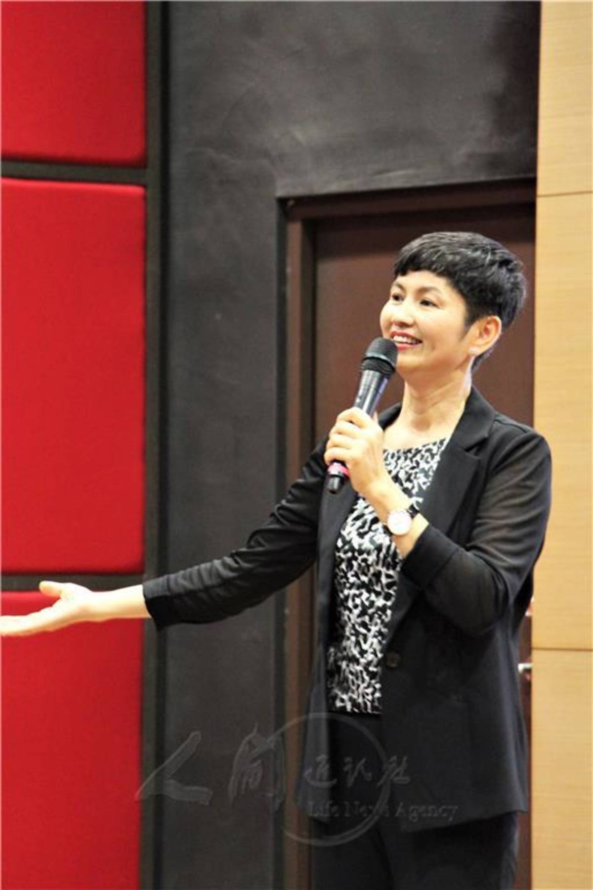 總是笑容可掬的Samantha