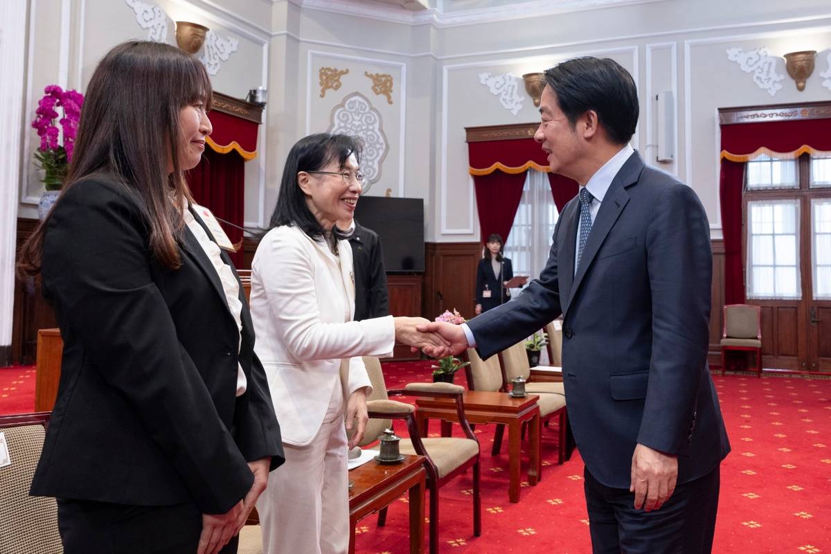 賴清德總統今天（17日）接見「113年全國模範公務人員代表」。(圖片來源:總統府flickr)