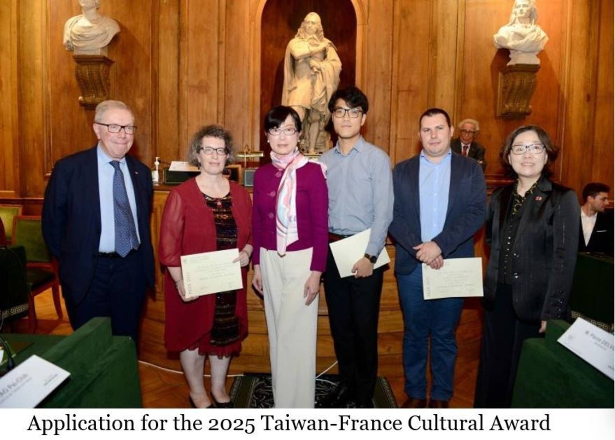 2025 Taiwan-France Cultural Award accepts applications until May 31