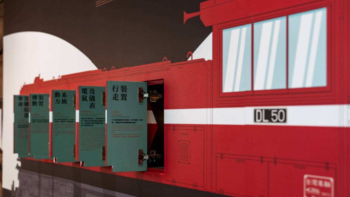 展覽具備中、英、日3版語音導覽功能，提供國內外旅客完整的參展體驗(林鐵處提供)