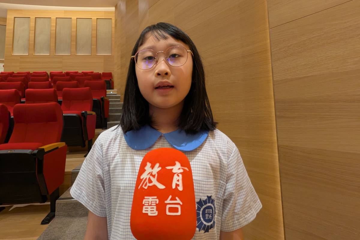 學生劉燦瑜希望與貝里斯學伴一同守護抹香鯨的棲地