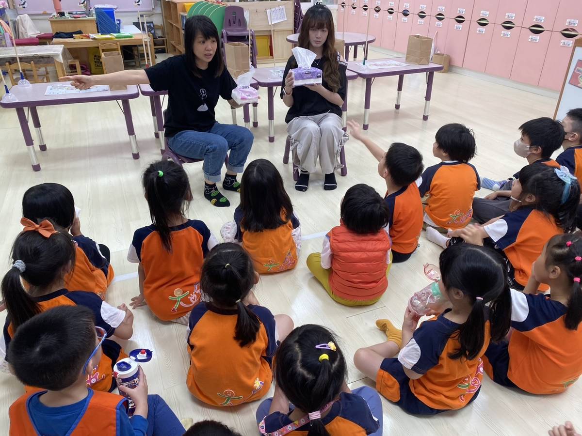 教師引導幼兒理解淨零排放與永續生活