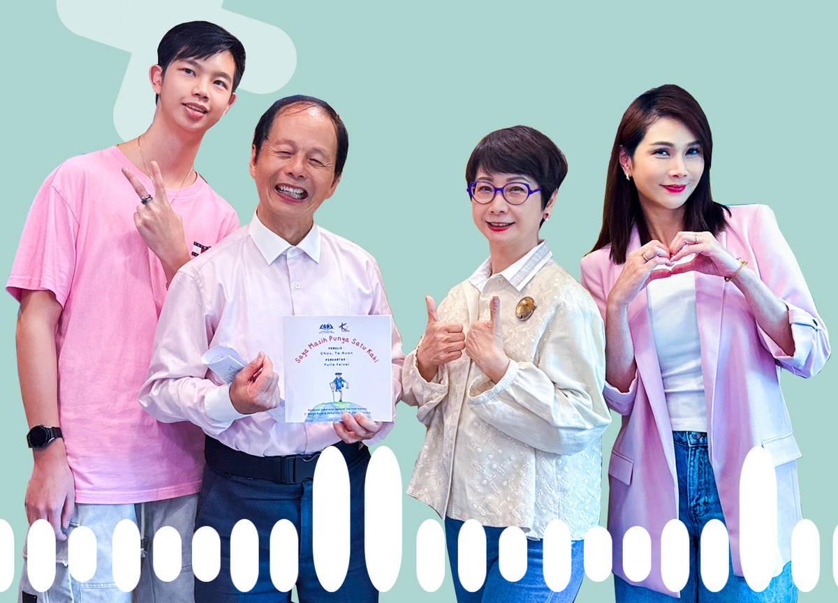 林智樺(左)、周進華(左二)、楊佳禎(右)
