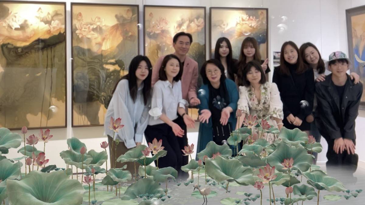 台中市旻谷藝術空間即日起展出「無.界.藝.境II」鄭月妹個展