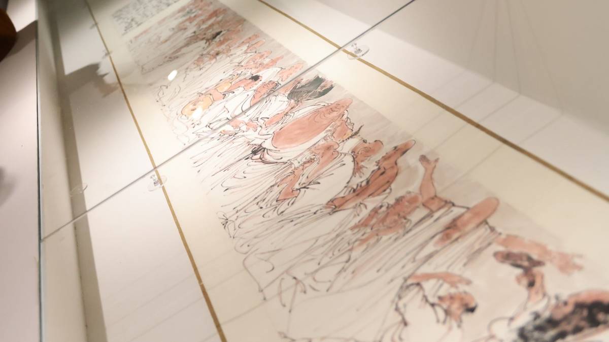 李奇茂1996年作品_羅漢圖