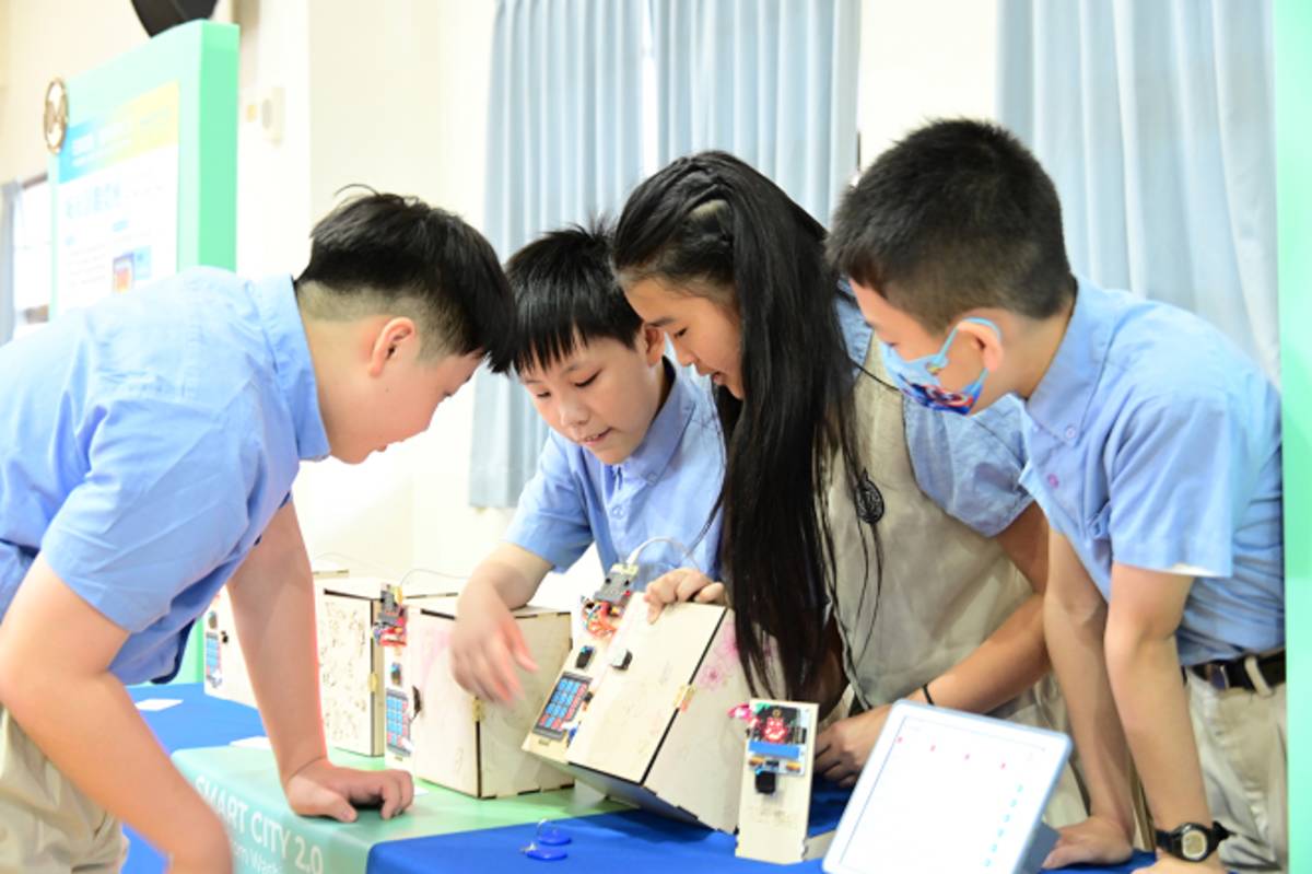臺中市華盛頓小學第二屆數位科學班畢業成果展登場