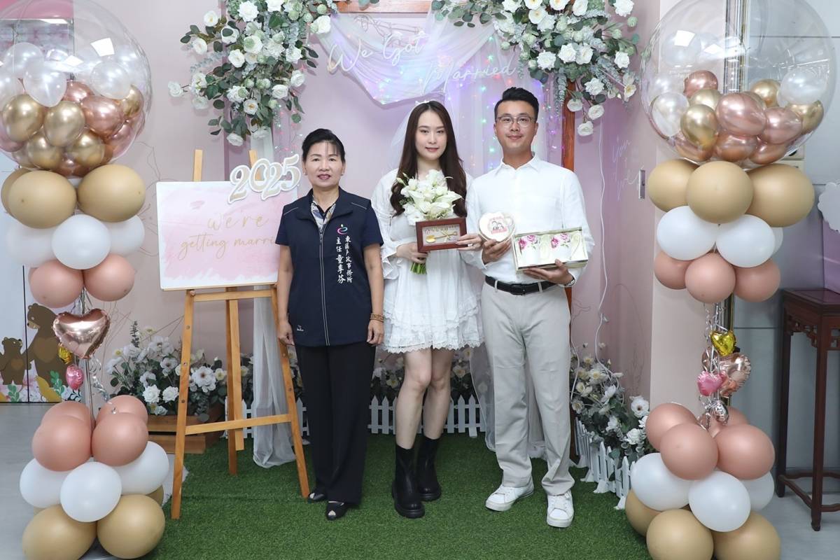 東區戶政絕美打卡牆 還有多項好禮