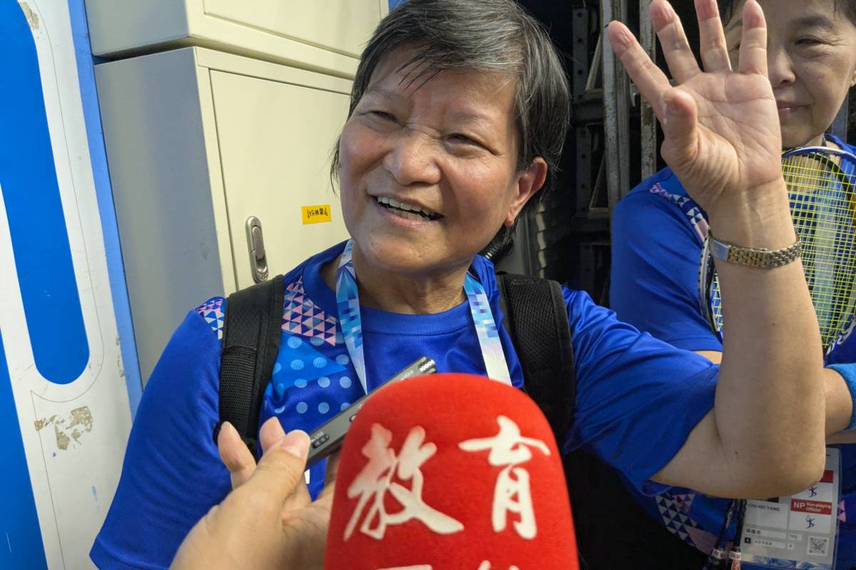 林說選手很開心能拿到金牌