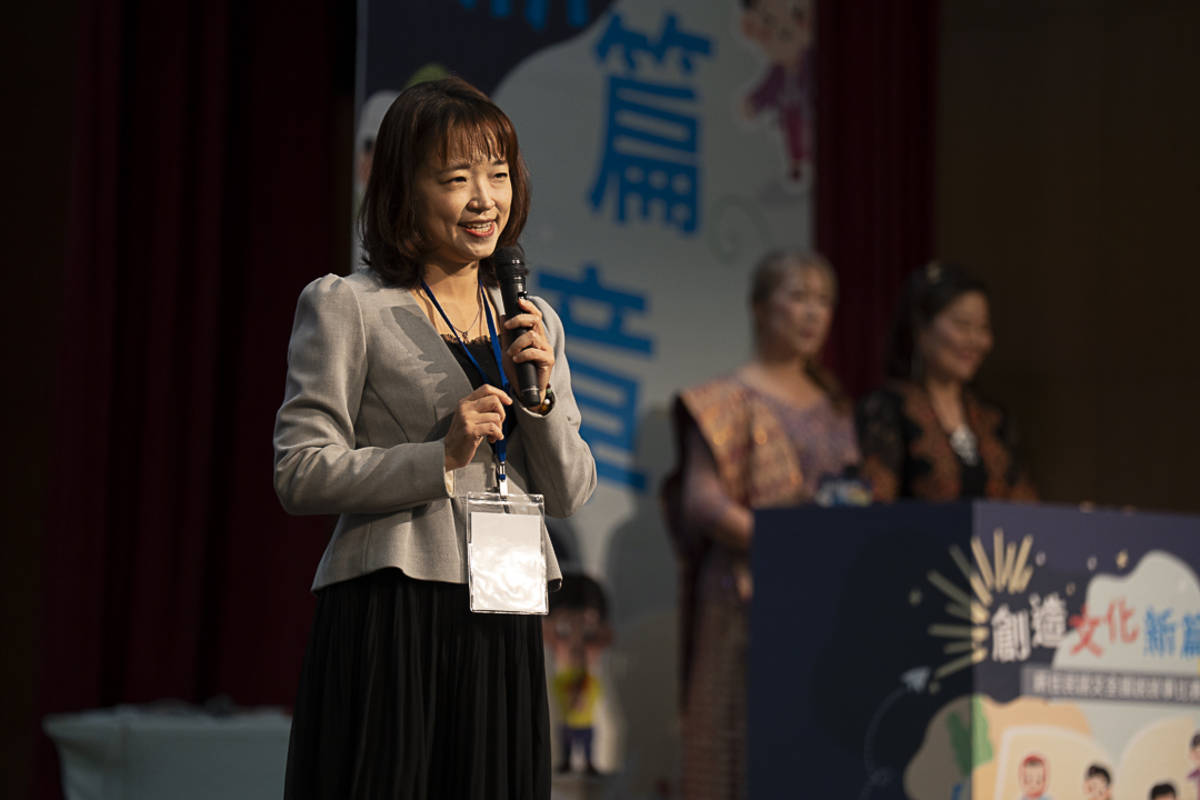 教育部國教署原特組孫旻儀組長致詞 (教育部提供)