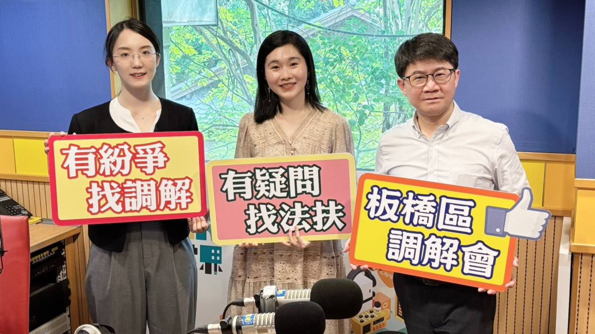 丁于娟律師(左)、楊智順秘書(右)