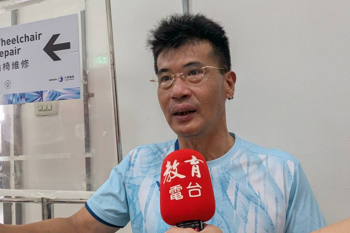 翁宇裕期望更多身障者加入運動行列