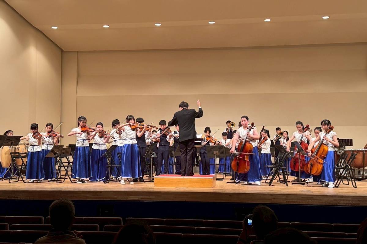 北市古亭國小音樂班赴日交流，在「The Sound of Music 台日交流音樂會」擔綱演出