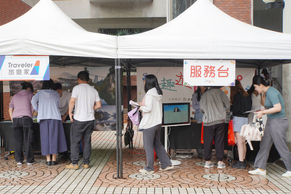 校園旅展吸引學生關注（圖源：大葉大學）