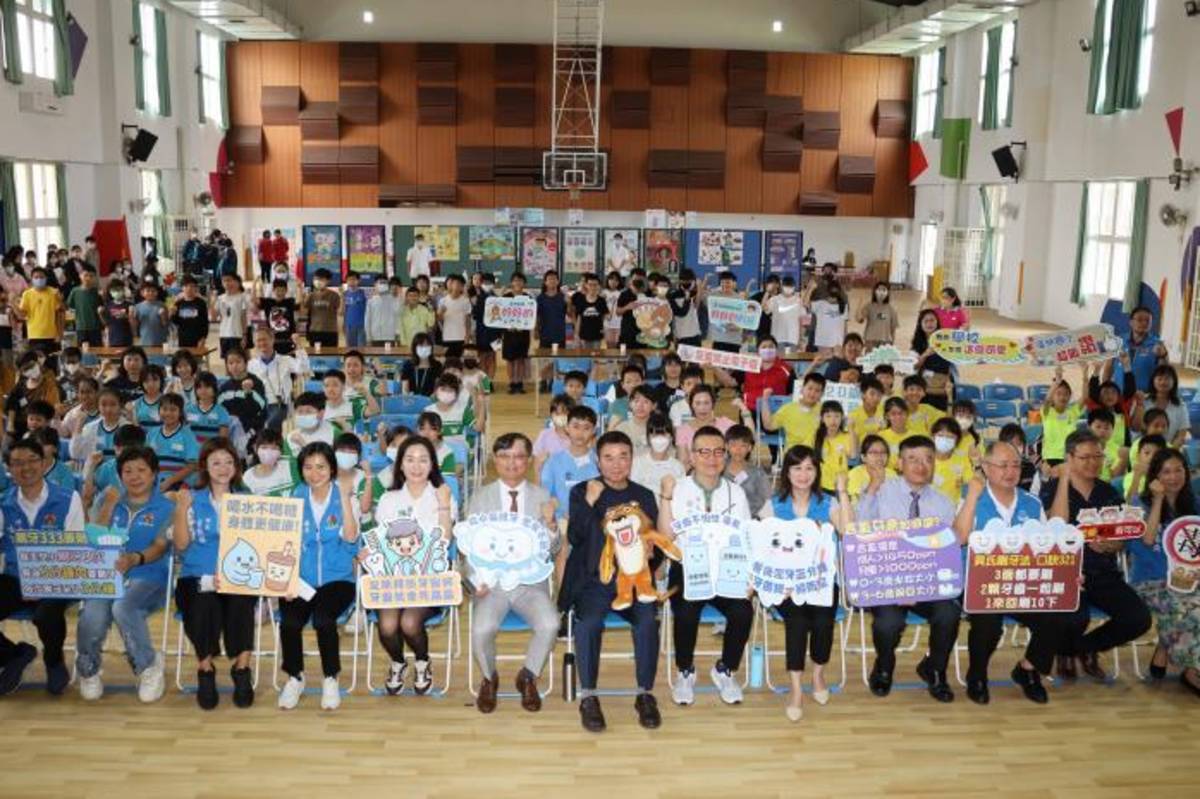 苗栗舉辦2025年國小學童潔牙觀摩比賽