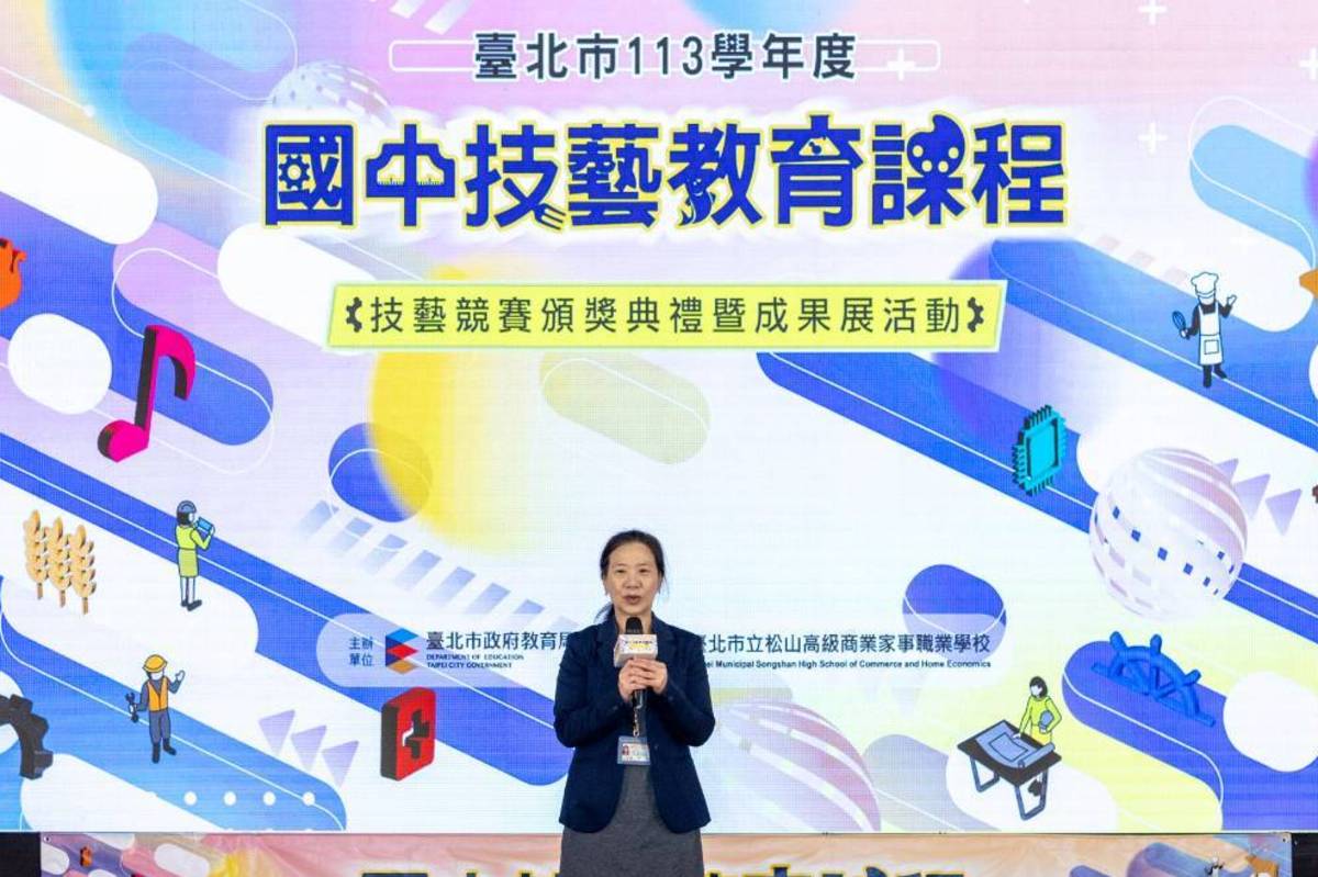 北市教育局陳素慧副局長表示，學生在競賽中將課堂所學轉化為實戰表現