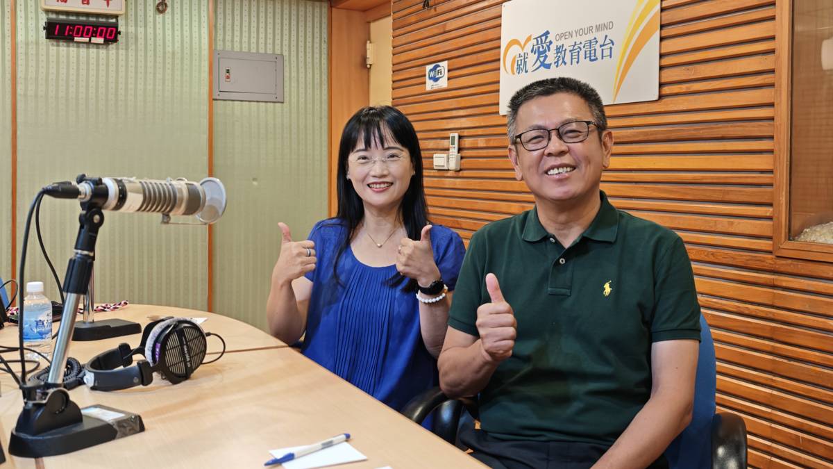 1140605銓興營造總經理福山國中榮譽會長 洪克倫、高雄市家庭教育輔導團輔導員高雄市立福山國中總務主任 陳怡君老師