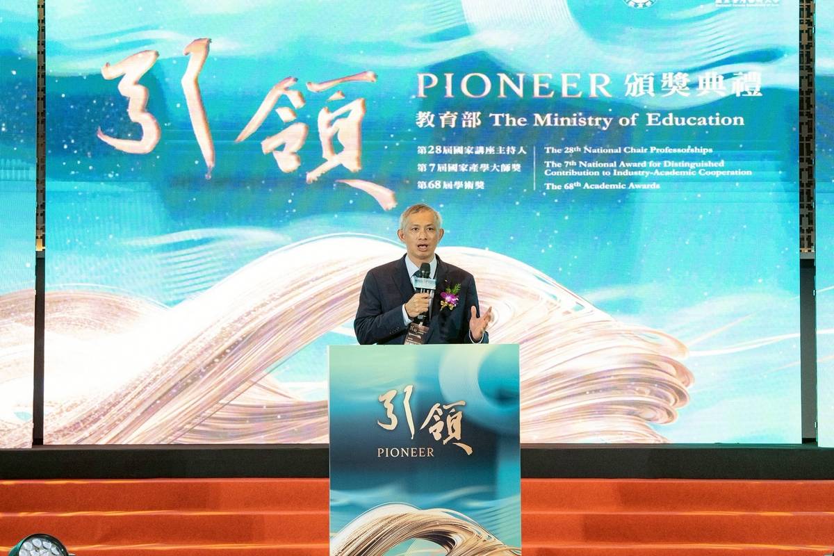臺科大邱煌仁教授獲得國家產學大師獎。(臺科大提供)