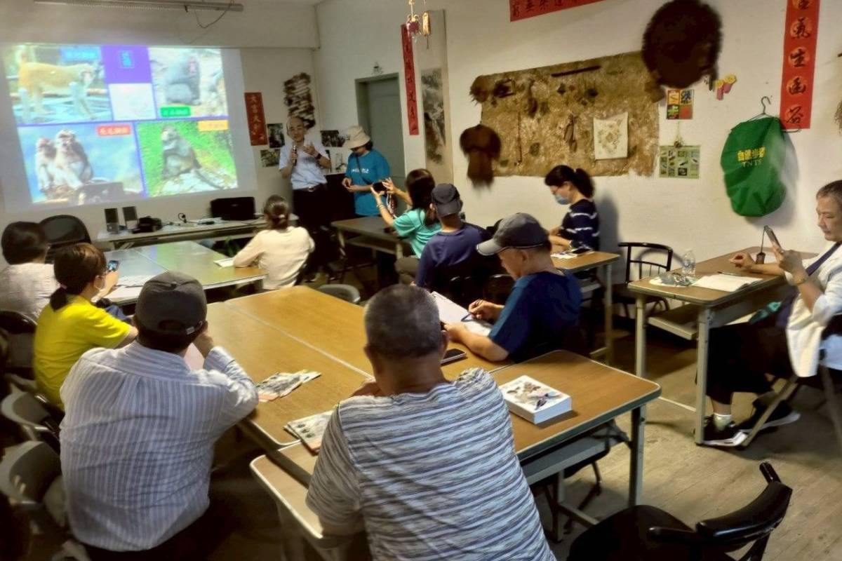 農業部生物多樣性研究所張仕緯組長擔任專題講座講師，提升志工專業知識


