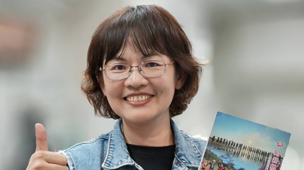 劉如純頒獎典禮照