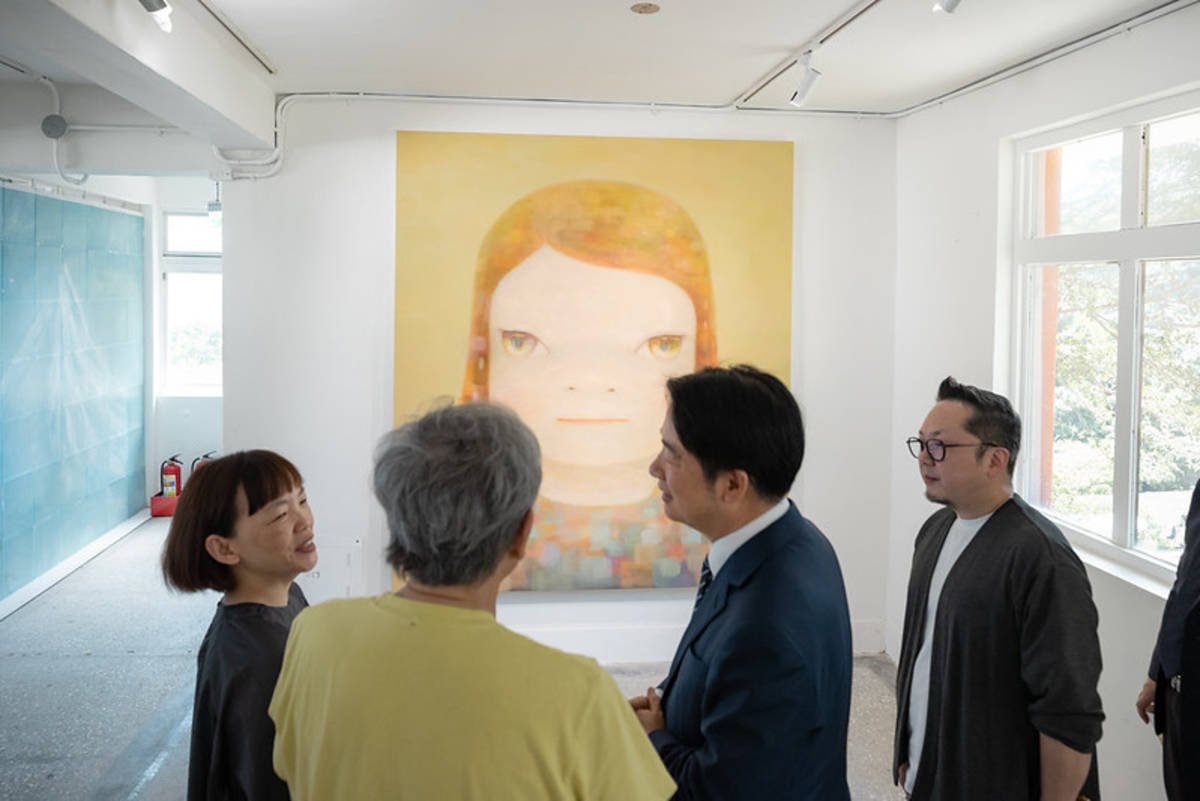 賴清德總統出席「跟著朦朧潮濕的一天去金瓜石」開幕活動(總統府提供)