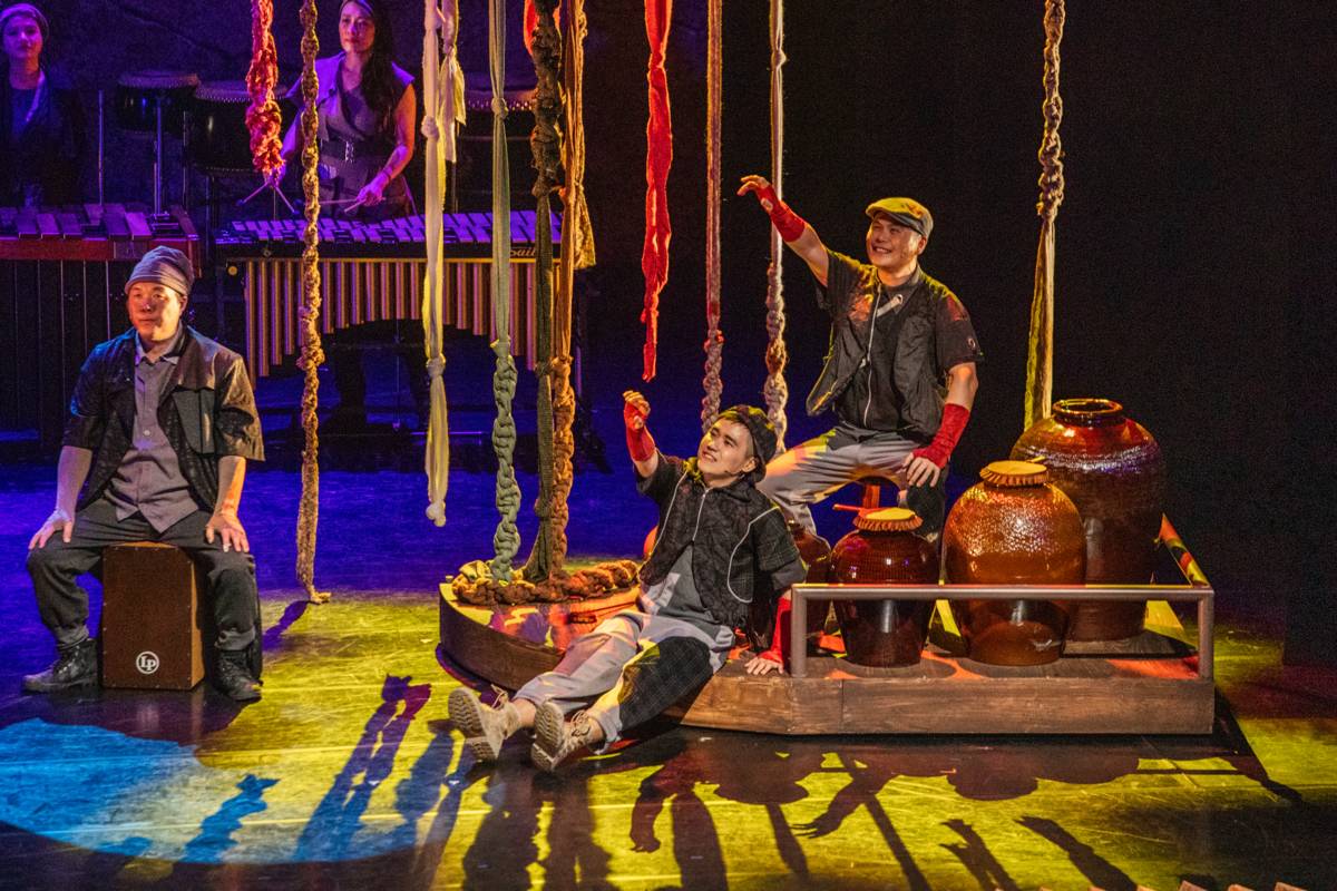 2021擊樂劇場《泥巴》(朱宗慶打擊樂團提供)