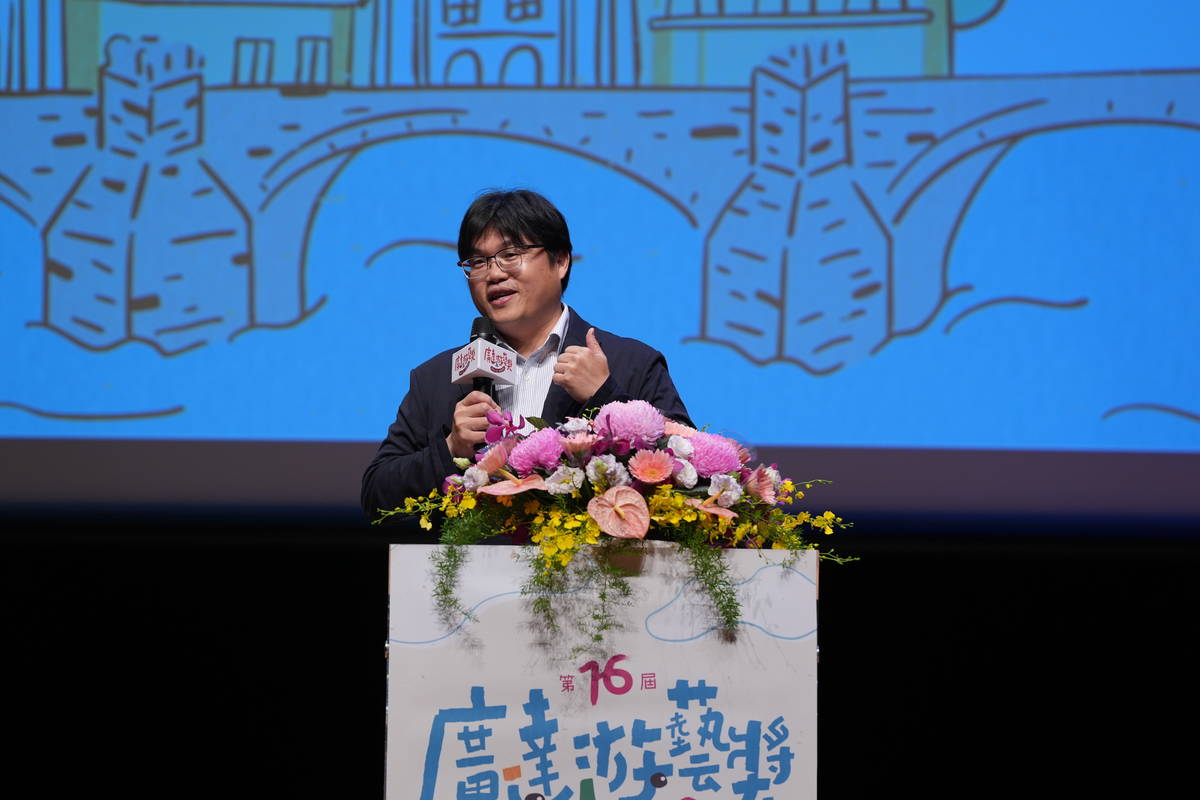 朱俊彰次長致詞 (教育部提供)