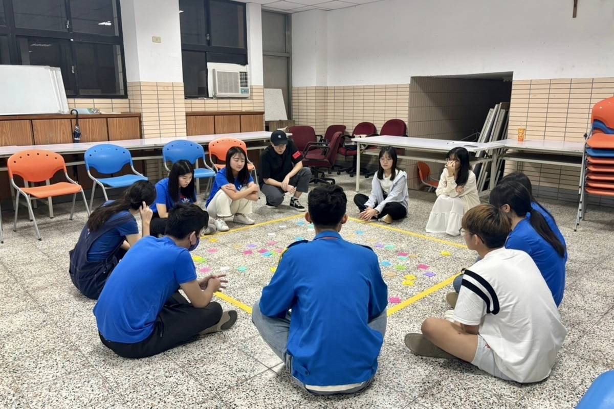 輔仁大學急救康輔社預演暑期營隊活動