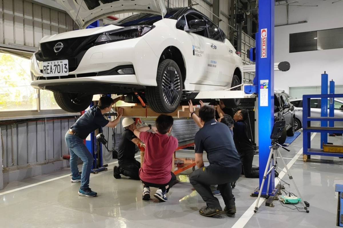 動力機械群科中心研發電動車檢修課程