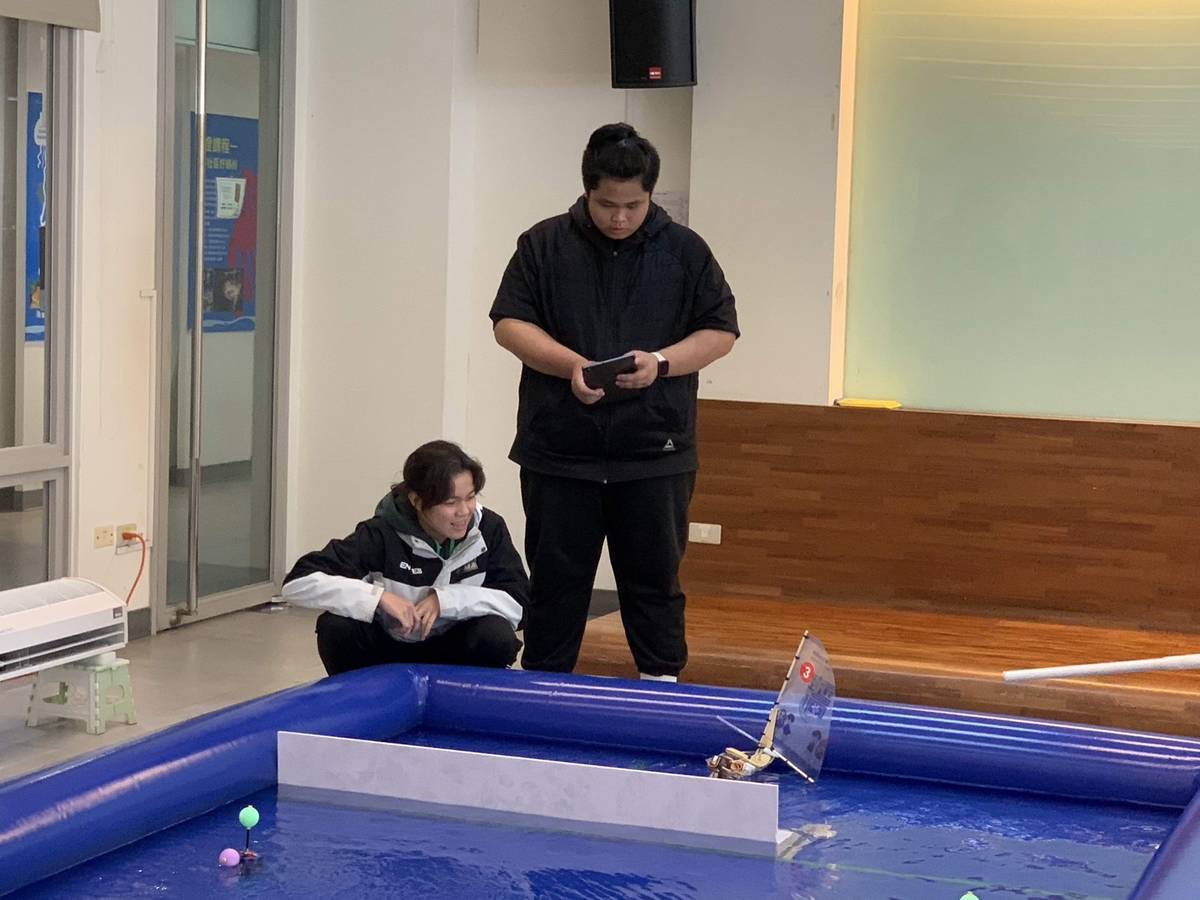 遙控帆船STEAM創客大賽鼓勵年輕學子在動手做中學習。(海科館提供)