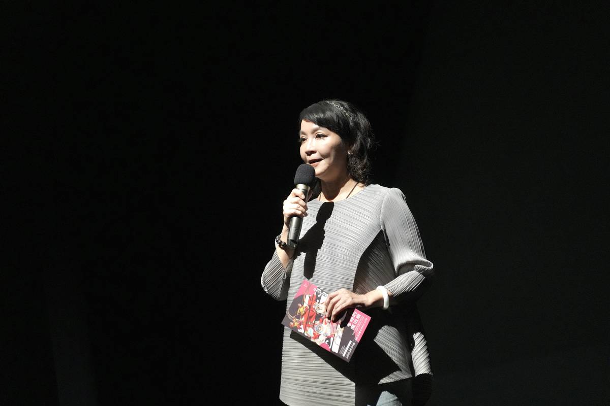 國光劇團張育華團長致詞 (劇團提供)