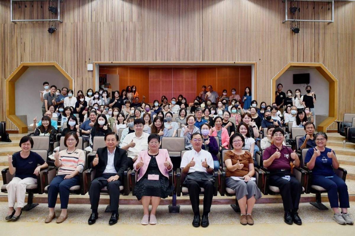 與會行政同仁齊聚一堂，展現南大行政團隊積極學習與共同行動的能量