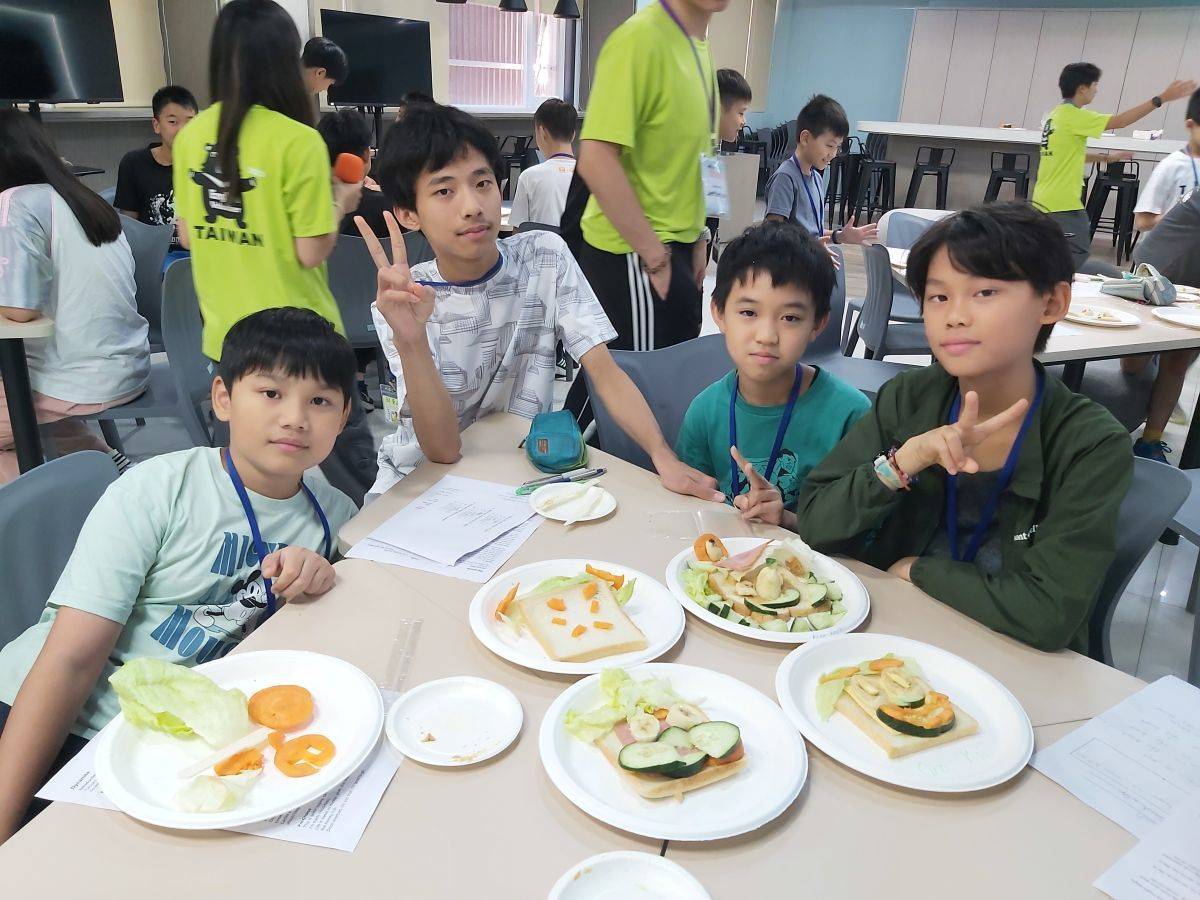 教學團隊規劃了青少年創意手作饗宴「料理小當家」