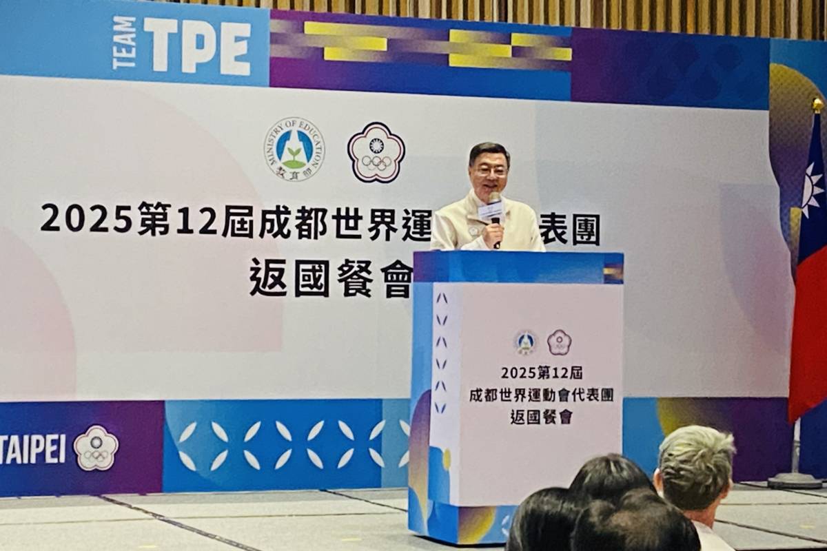 院長進一步表示，運動部正式掛牌成立後，明年度經費將達248億元，創下歷史新高，期盼未來能有效提升效率，照顧全民運動需求，並協助更多選手逐夢國際。(記者蘇瑞雯拍攝)