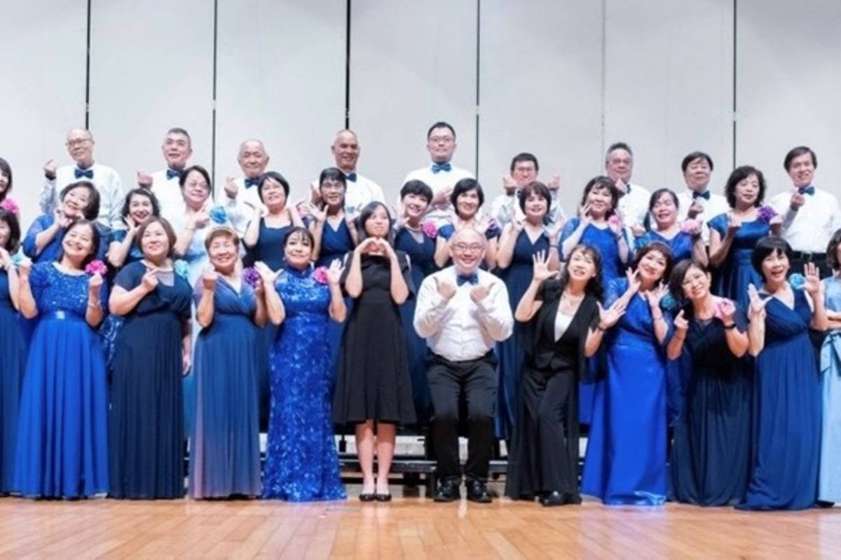 「聲入心田｜那些年，我們一起唱過的歌」音樂饗宴，由基隆港合唱團與拾音合唱團攜手表演。