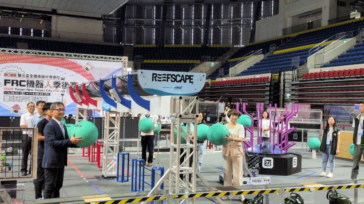 2025雙北盃FRC季後賽強化學生跨域整合與STEAM實作核心素養