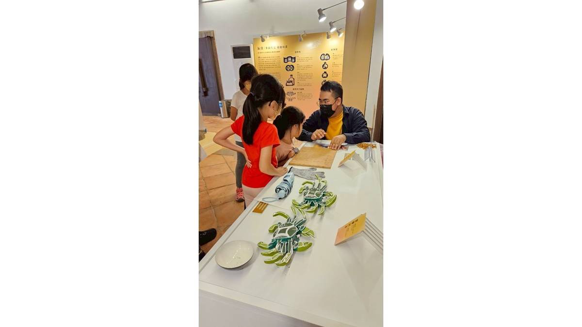 林園導覽+成人班剪黏_范雅婷老師提供