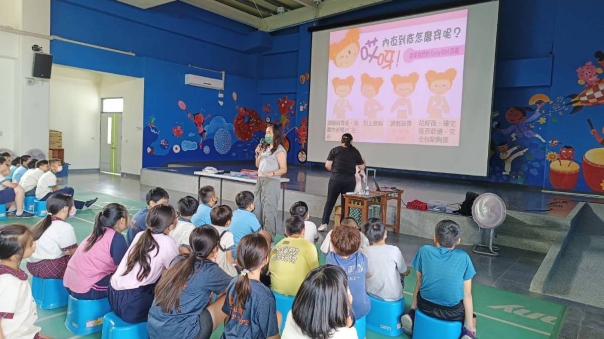 112學年度健康促進學校輔導計畫前後測成效評價成果報告評選-佳作-臺南市北區大光國民小學-生理衛生宣導