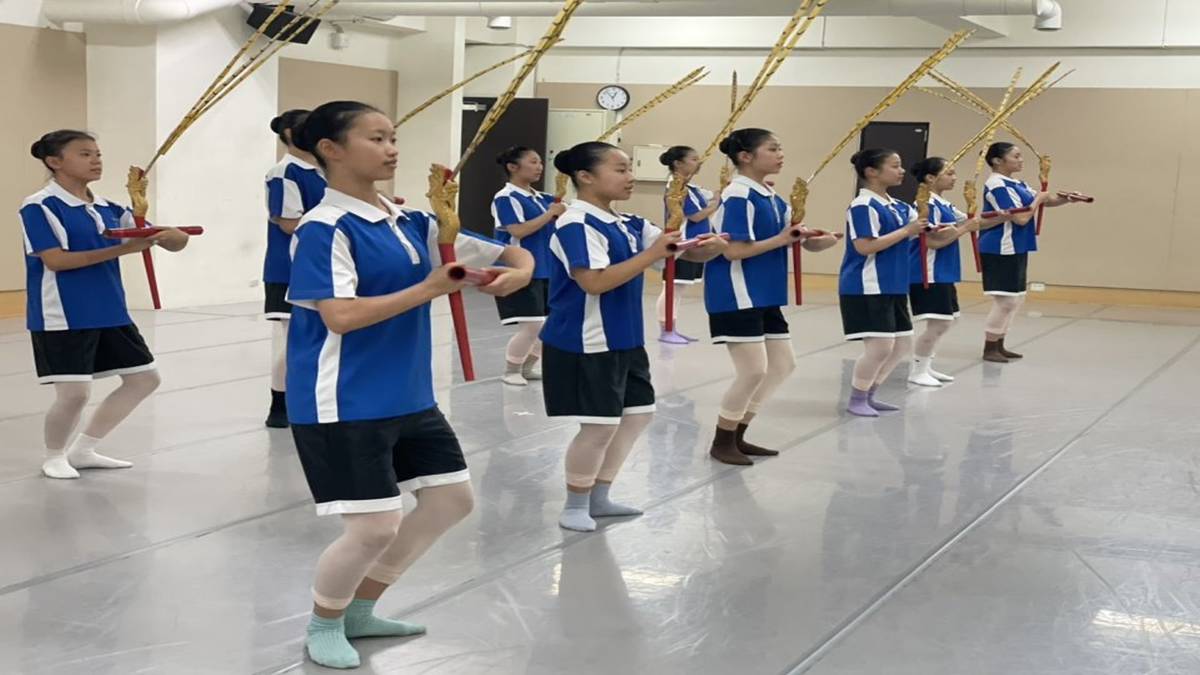六佾舞96個動作 得要專心學習