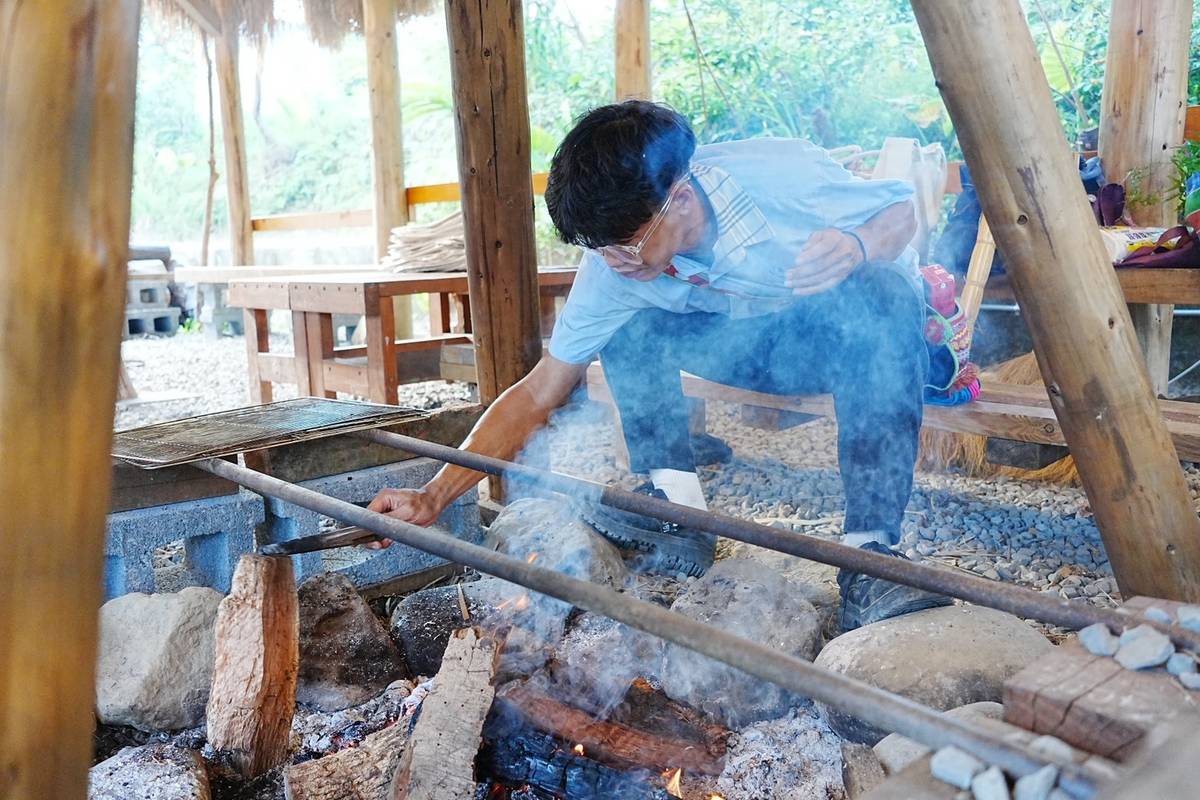 基隆市八斗高中原住民族實驗班學生參與部落建築修繕與文化技藝成果