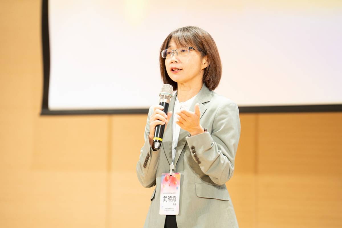 教育部師資培育及藝術教育司武曉霞司長致詞