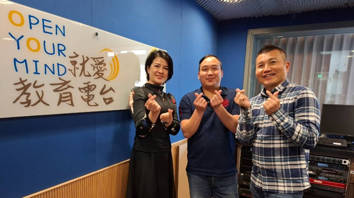 馬來西亞 張耀程與陳迎薫、常罡合影