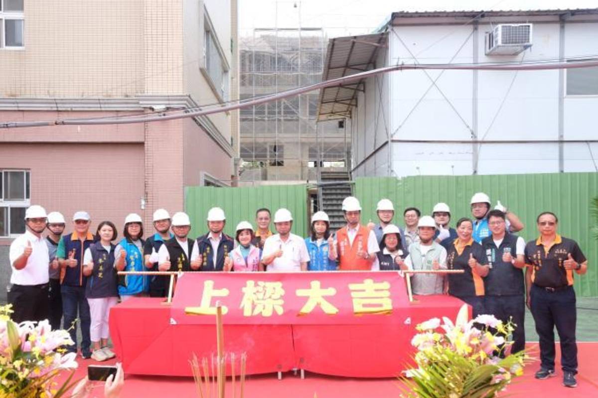 二重國中新設校興建工程預計將在115年8月竣工啟用。（新竹縣政府提供）