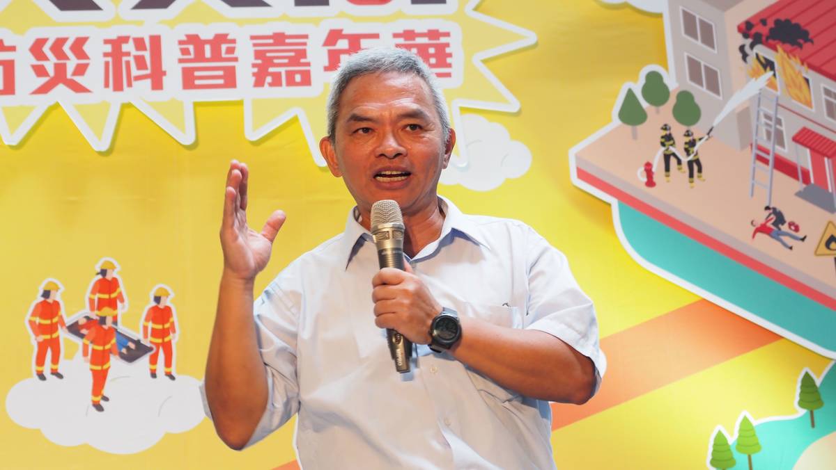 水保署台北分署長蔡金龍分署長 (科教館提供)