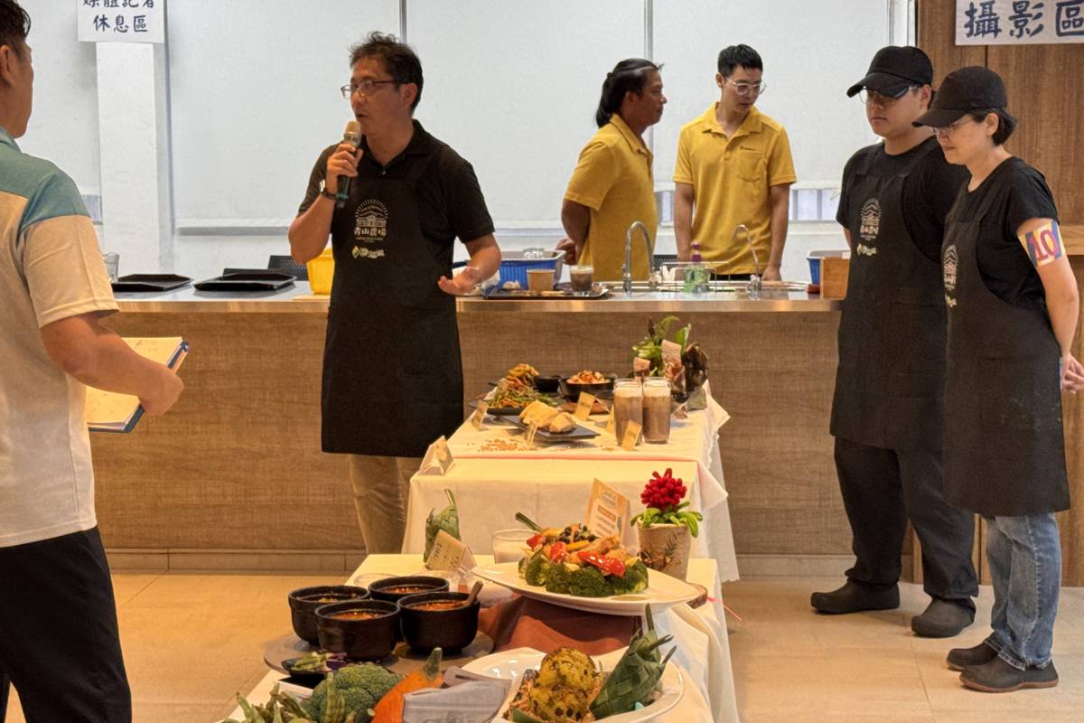 「2025臺東原鄉好豆趣餐桌創意料理競賽」青山農場主人說菜