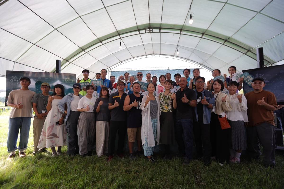 2025新北濕地藝術季除了邀請國內外知名藝術家外，還有臺灣青年藝術家.
