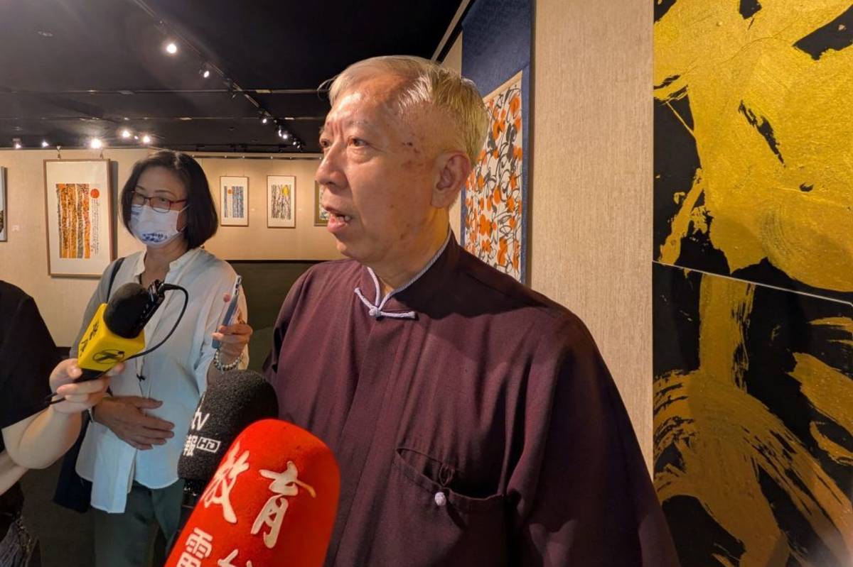 書畫家梁永斐以書畫相融、東西對話，展現長年修煉後的文化格局與藝術自由