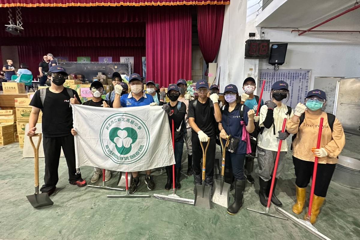 新北火速馳援花蓮災後復原 攜手重建「光復」校園