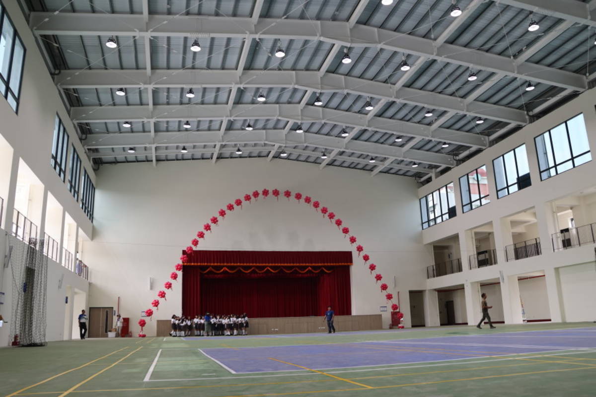 北辰國小活動中心啟用 提供孩子更好的學習環境